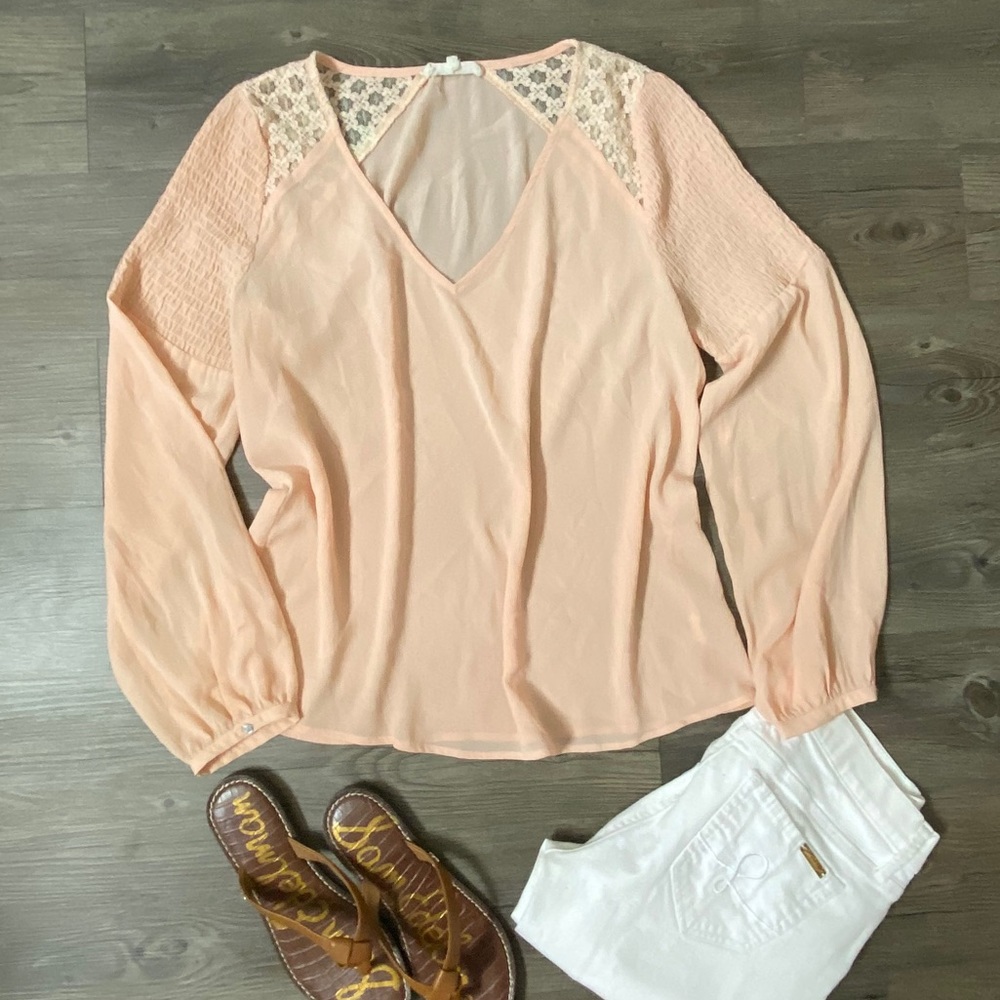 Altar’d State Long Sleeve Boho Top